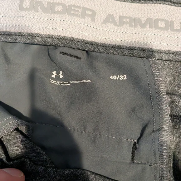 Men's Gray Golf Pants 40x32 - Picture 3 of 4